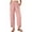 Pink, variant on Fantaslook Capri Pants for Women Wide Leg Sweatpants Harem Palazzo Baggy Pants with Pockets