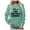 Mint Green, variant on Women’S Sweatshirt Long Sleeve Sweatshirt Womens Pullover Sweatshirt Mint Green Sweat Shirt Fall Clothing for Women Trendy Womens Clothes