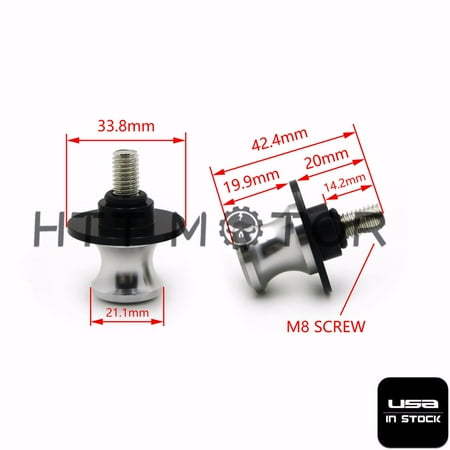 Rc51 Frame Sliders - HTTMT- 8mm CNC Swingarm Spools Sliders Fit HONDA CBR1000RR 250R 600RR 900RR 954RR RC51