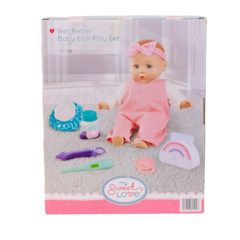 My Sweet Love Get Better Baby Doll, 14-Inch, 10 Pieces photo 6