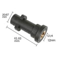 thumbnail image 2 of Conector pistola limpieza alta presión 1/4 Conexión liberación rápida para Karcher K2-K7, 2 of 9