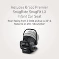 thumbnail image 6 of Graco Premier Modes Nest 3-in-1 Travel System, Midtown, Grey, 6 of 8