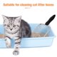 thumbnail image 4 of Pala para arena de gatos de acero inoxidable de alta resistencia con mango largo, tamiz de malla fina para excrementos de gato, pala para tamizar y limpiar la arena de gatos., 4 of 7