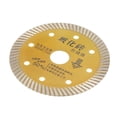 thumbnail image 4 of Disco de corte de hoja de sierra de diamante dorado de 105 x 20 x 1,2 mm para hormigón, granito, mármol, baldosas y piedra, 4 of 12