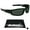 Black, variant on Bikershades Motorcycle Riding Foam Padded Sunglasses Men'S Biker Goggles Tinted Yellow Lens Wind Proof