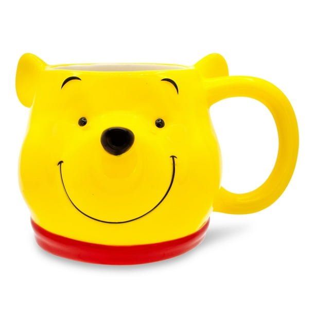 Taza plateada de cerámica Buffalo Disney Winnie the Pooh, 590 ml