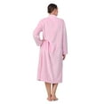 Aria's Women's Long Sleeve Zip Front Plush Chenille Robe, Sizes XS-5X ...