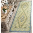 thumbnail image 2 of SAFAVIEH Four Seasons Coretta Bordered Area Rug, Blue/Yellow, 2'6" x 4', 2 of 7