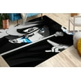 thumbnail image 3 of Japanese Anime Rugs, Thick Rug, Japanese Art Rug, Anime Rug, 3D Printeds Rug, Easy to Clean Rugs, Modern Rugs, Front Door Rugs, Black Rug, 3.9'x5.9' - 120x180 cm, 3 of 7