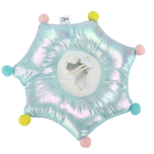 Collier de Récupération Souple, Collier de Chat Rétractable de Forme Unique pour la Protection de Cicatrisation S, M, L