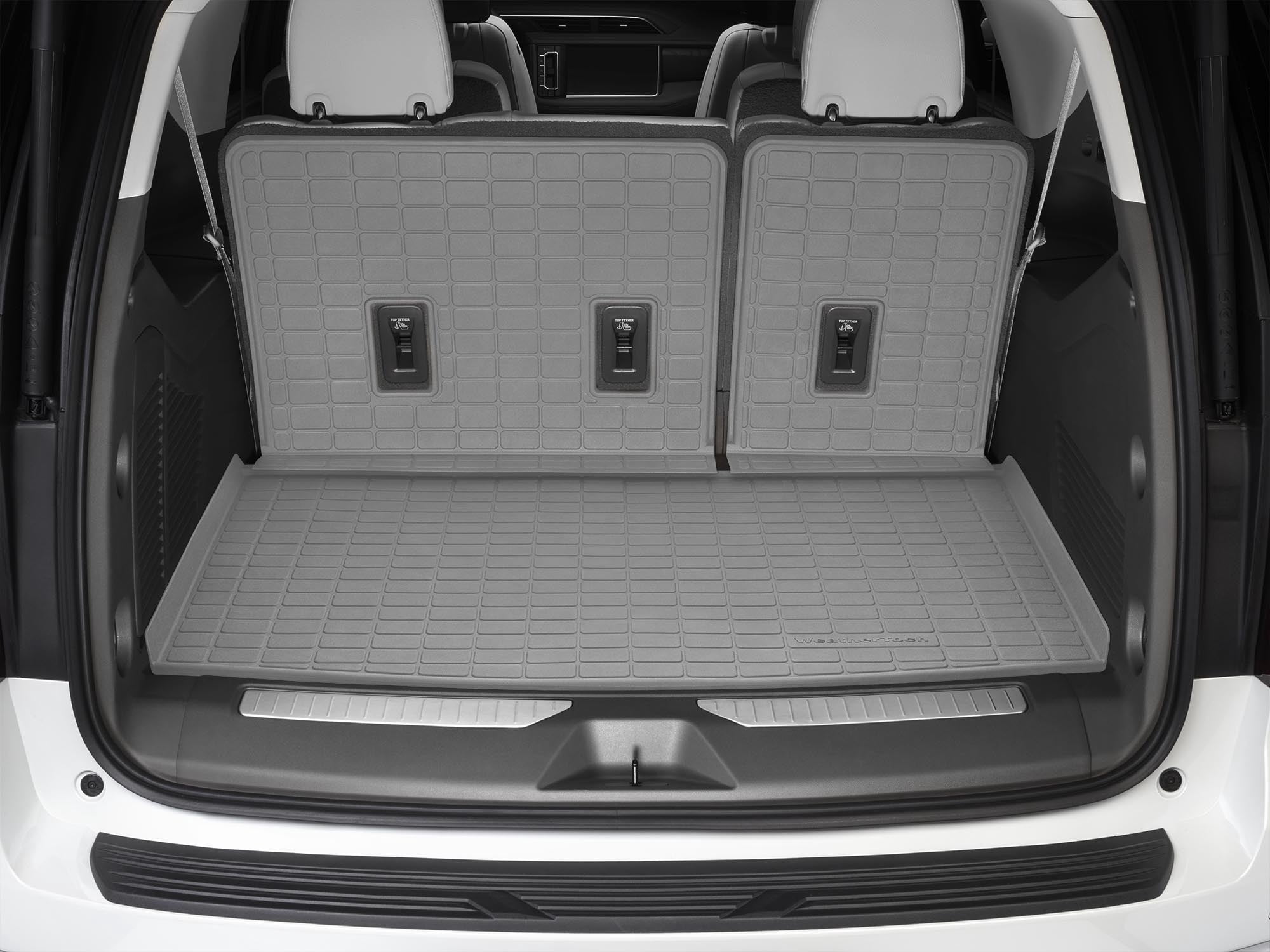 WeatherTech Cargo Liner HP compatible with Suburban, Escalade ESV, Escalade-V ESV, Yukon XL - Behind 3rd Row Grey