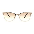 thumbnail image 2 of Mens 90s Fashion Metal Rim Rectangle Bifocal Light Sunglasses Reader Gold +1.5, 2 of 4