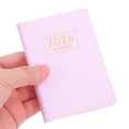 thumbnail image 3 of A7 Size 2026 Mini Daily Planner Compact Pocket Calendar With Pu Cover English Monthly And Weekly Pocket Planner For Purse, 3 of 7