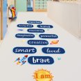 thumbnail image 3 of Adhesivo autoadhesivo para pared de juego de arco inglés, pasta para suelo, sala de estar, habitación de niños, jardín de infantes, pasillo creativo, 3 of 5