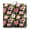 Hawaiian Hibiscus, variant on Retro Desert Succulent Pillow – 22x22 Inch Square Meditation Cushion, Dutch Velvet, 70s-Style Cactus Print (Vintage Southwestern Charm)