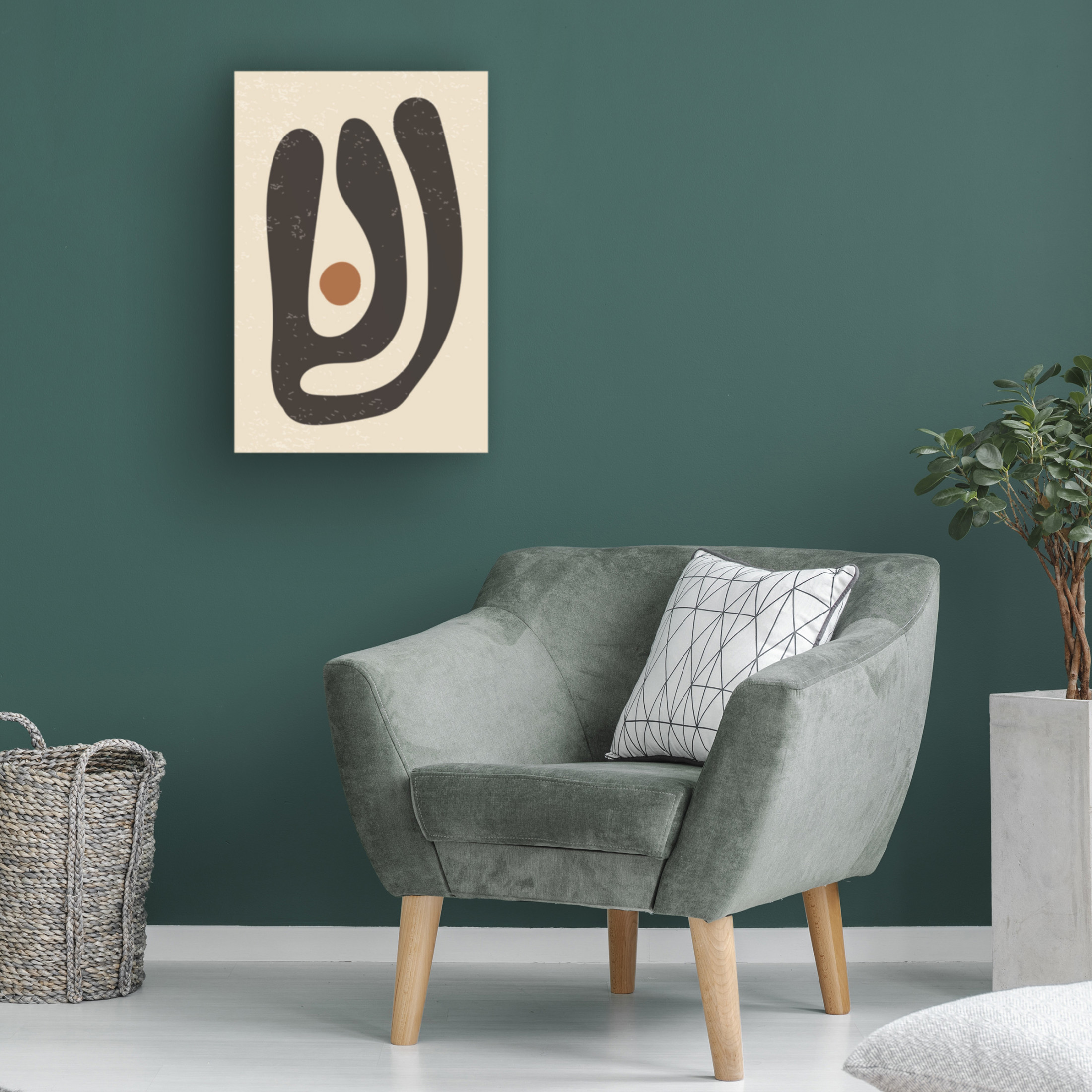 Trademark Fine Art jay stanley  Henri Matisse Vibes 2 Canvas Wall Art