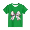 thumbnail image 4 of WRKEKC Boys T-Shirts Short Sleeve Round Neck Easter Print Casual Summer Daily Soft Lightweight Tee Blouse for Kids 3-15 Years, 4 of 5