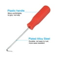 thumbnail image 4 of Uxcell 142mm O Ring 90 Degree Hook Oil Seal Gasket Precision Puller Remover Tool, Red, 4 of 6