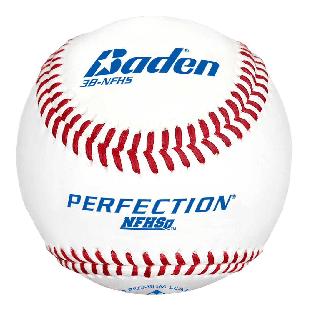 Baden Red Seamed Lite Dimple Baseball Dozen 