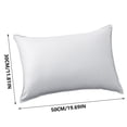 thumbnail image 3 of Outdoor Pillow Cover Waterproof, Gaqring Modern Solid Color Rectangle Cushion Backrest, Durable Weather Resistant Fabric for Patio Poolside 11.8x19.7in, 3 of 7