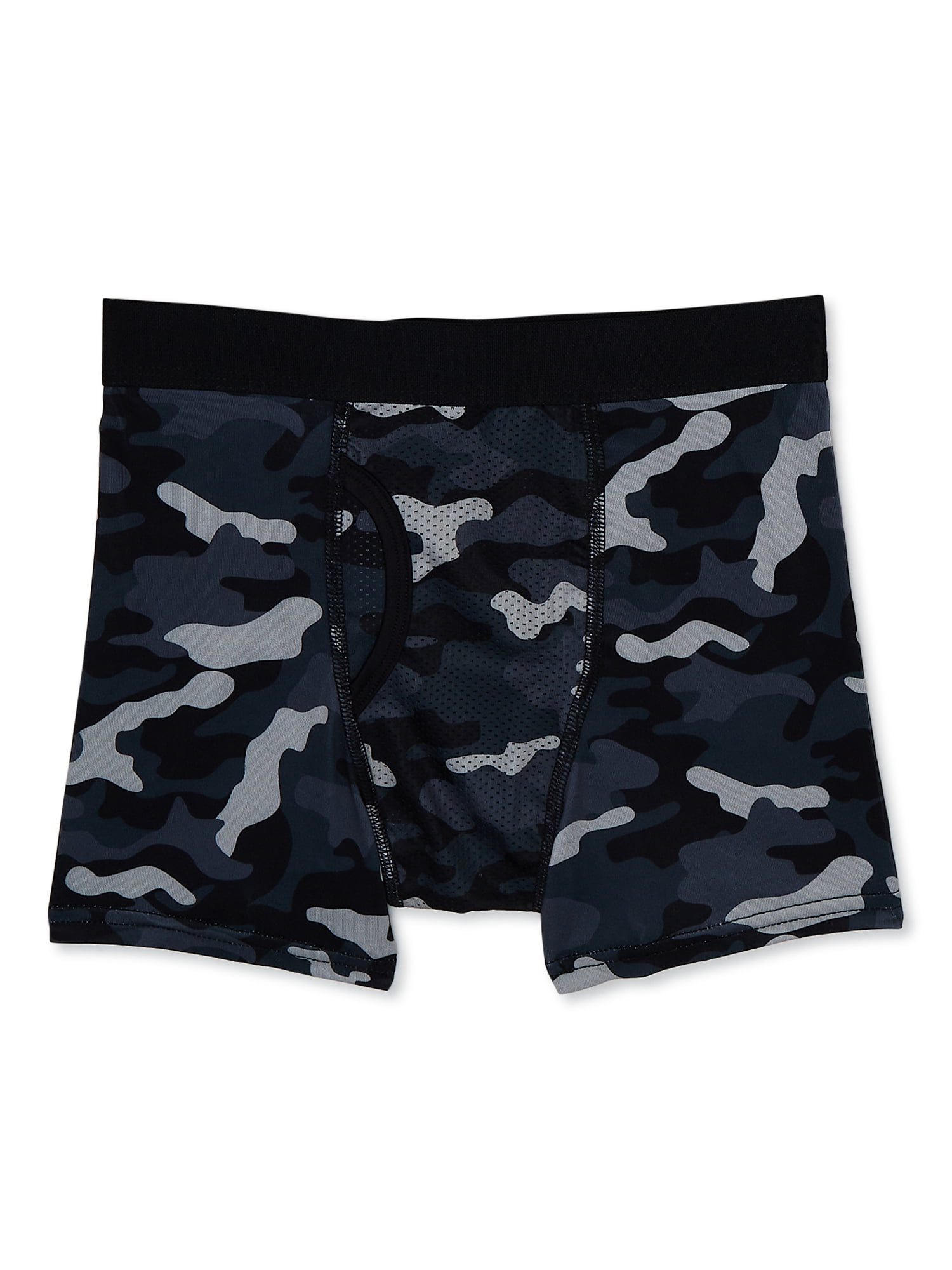 Athletic Works Boys Performance Boxer Brief Underwear, 5-Pack, Sizes S-XL