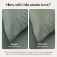 thumbnail image 6 of California Design Den 600 Thread Count, 100% Cotton Set of 2 Pillowcases, Standard/Queen - Sage Green -Cool Tone, 6 of 10