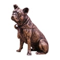 thumbnail image 3 of Figura de en miniatura, adorno de té de Kungfu, mascota de té, escultura decorativa retro de latón para escritorio, estantería, decoración del, 3 of 9