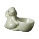 thumbnail image 4 of Ceramic Caza de huevo de huevo de huevo Utensilios de mesa Pantallas de mesa Pantallas de huevo Bandeja para el desayuno Decoración de Pascua Verde, 4 of 8
