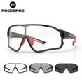 thumbnail image 2 of RockBros Photochromic Sunglasses Cycling Glasses Sports Goggles Men Women UV400 Cycling Driving Running Clear Lens, 2 of 8