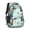 Football and Basketball, variant on Football and Basketball Blue Pattern Backpack for School, Cute School Bag with Adjustable Shoulder Straps and Padded Back, 16.9"x12.6"x5.9"