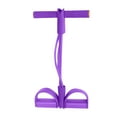 thumbnail image 2 of 4-Tube Pedal Puller Resistance Rope,Foot Pedal Resistance Band,Yoga Elastic Exercise Bands, for Women Jump Fitness, Abdomen/Arm Weight/Waist/Leg Stretching Slimming Training, 2 of 3