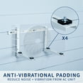 thumbnail image 3 of VIVO Steel Mini Split Air Conditioner Adjustable Wall Mount, 3 of 5