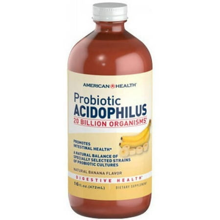 American Health Acidophilus Culture Banana, 16 OZ