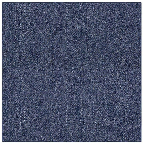 Home Queen Indoor Outdoor Commercial Square Shape Area Rug Violet - 7' Square