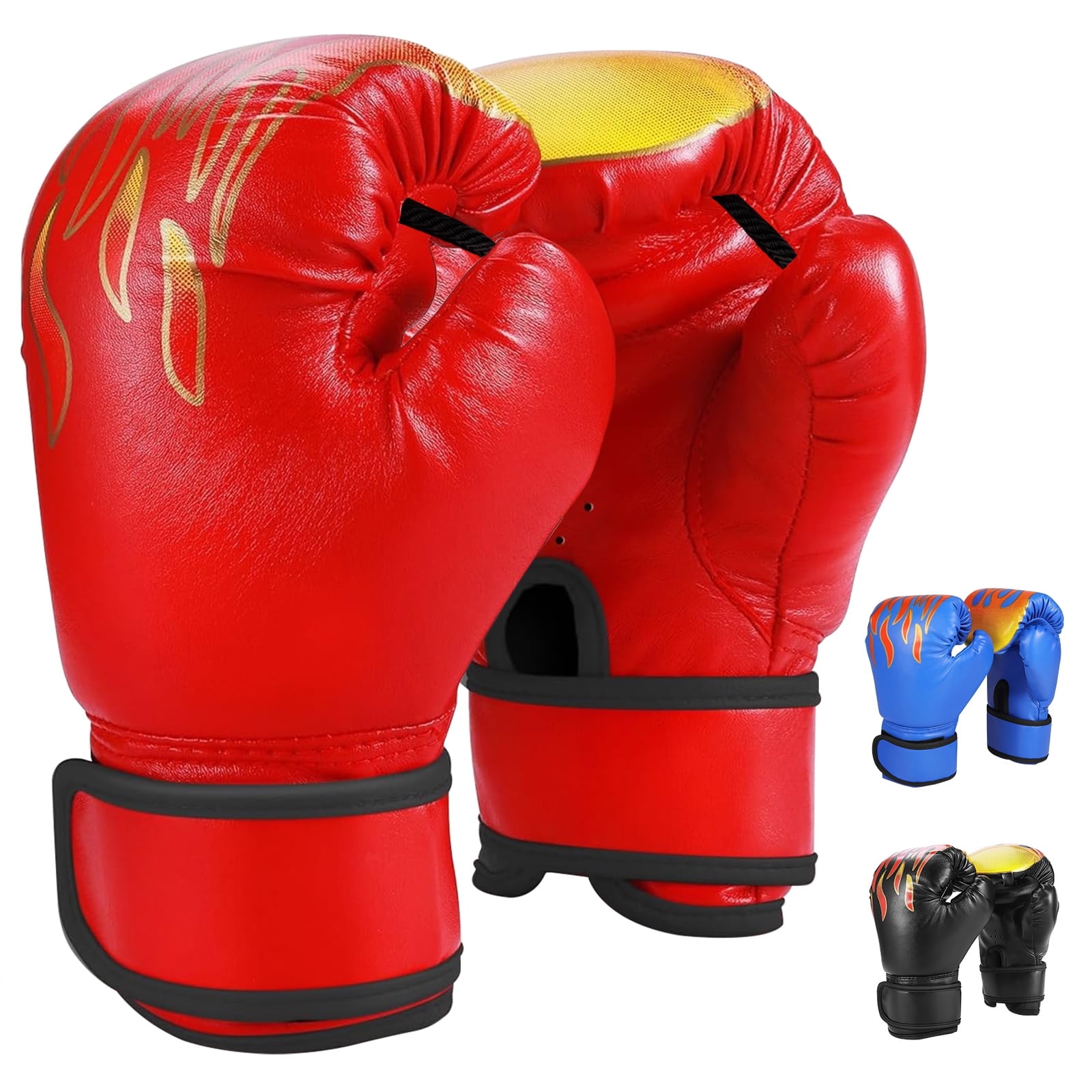 Banzai Inflatable Mega Boxing Gloves for Kids Colors Vary (Red