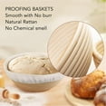 thumbnail image 3 of Sourdough Proofing Basket, Bread Proofing Basket Set Easy To Clean  For Kitchen, 3 of 8