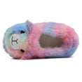thumbnail image 2 of NHU Girl's Fuzzy Fluffy Slippers for Girls Fur Flip Flop Open Toe Slippers Multicolor Size 11-12, 2 of 3