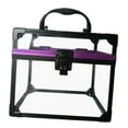 thumbnail image 2 of Runquan Makeup Bag Transparent Cosmetic Organizer for Beauty Tool Travel Accessories M, 2 of 8