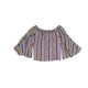 thumbnail image 2 of Blusa a rayas con hombros descubiertos bar III para mujer multicolor extragrande, 2 of 2