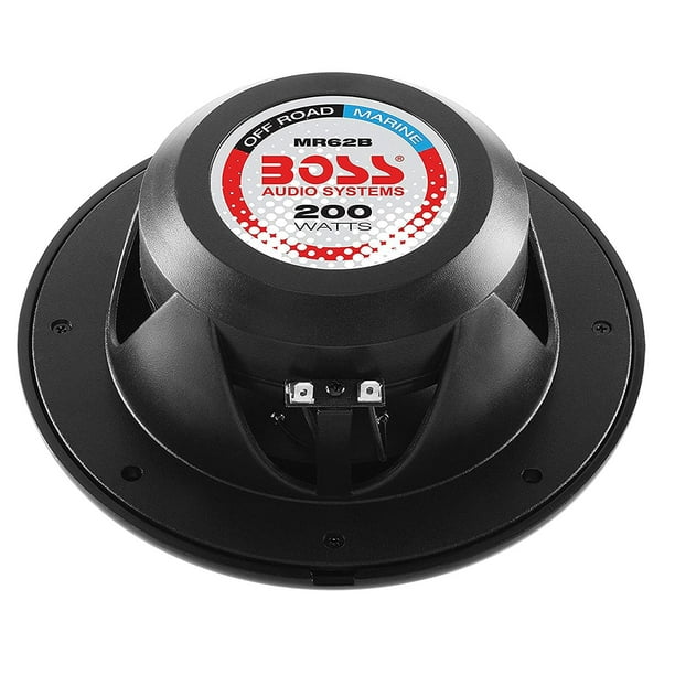 BOSS Audio Systems MR62B 6.5 Inch Marine Stereo Speakers - 200