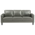 thumbnail image 3 of Ruth Upholstered Track Arm Sofa Grey, 3 of 10