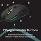thumbnail image 2 of Mouse gamer Philips  con cable 7 botones programables -Negro, 2 of 2