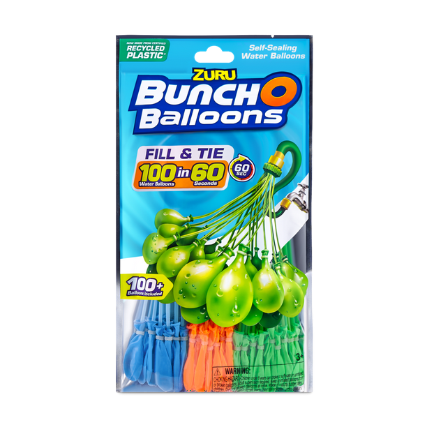 Bunch O 100 Rapid-Filling Self-Sealing Water Balloons - Walmart.com