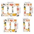 thumbnail image 2 of Yayeee Rocker Switch Wall Plate 1-Gang 4.6"x2.9" Home Decorative Outlet Cover, Orange Slices, 2 of 6