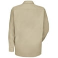 thumbnail image 2 of Red Kap Men's Long Sleeve Specialized Pocketless Work Shirt, 2 of 3