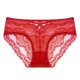 thumbnail image 1 of Puntoco Ropa interior para mujer, bragas con encaje de color liso, cintura media baja, alta elasticidad, realce de glúteos, culturismo, forma de T, 1 of 2