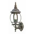 thumbnail image 1 of homeroots lighting 398573 Chateau 1-Light Burled Walnut Wall Light, 1 of 1