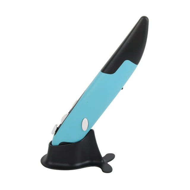 Pen Mouse, 2.4GHz Adjustable Wireless Optical Pen Air Handheld Mouse with Adapter for Computers Laptop