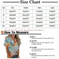 thumbnail image 3 of Button Down Shirt Women Cotton Short Sleeve Blouses V Neck Collared Button Up Summer Beach Tops, 3 of 8