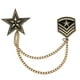 thumbnail image 2 of Prendedor Broche de Insignia de Estrella Fernando Multicolor Forma de Gorra Insignia Águila 3.4 cm, 2 of 8